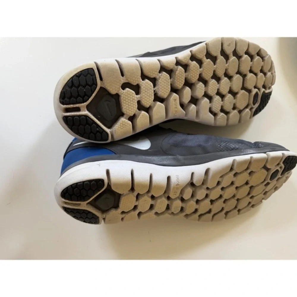 Size 15 - Nike Flex 2014 Run Mens Midnight Navy Silver‎          1733